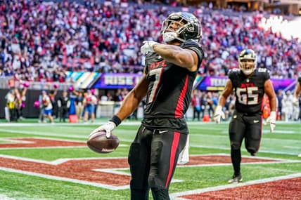 Atlanta Falcons running back Bijan Robinson