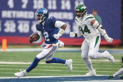 New York Giants' Tyrod Taylor