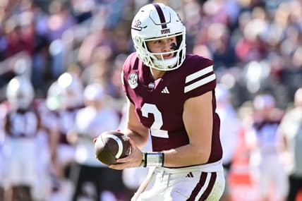 Mississippi State Bulldogs quarterback Will Rogers