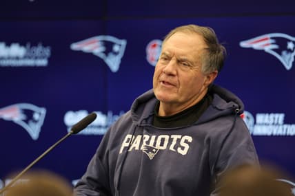 New England Patriots head coach Bill Belichick