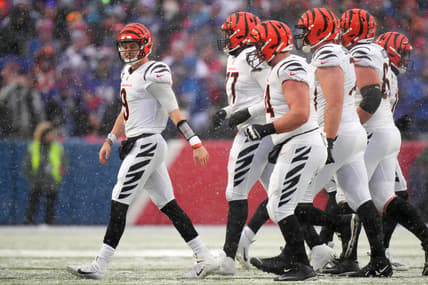 Cincinnati Bengals Joe Burrow against the Buffalo Bills