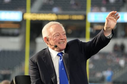 Dallas Cowboys' Bill Belichick, Jerry Jones