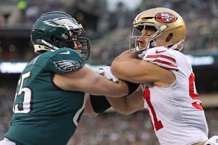 San Francisco 49ers' Nick Bosa against Philadelphia Eagles