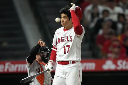 Shohei Ohtani against San Francisco Giants