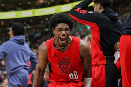 Portland Trail Blazers guard Scoot Henderson
