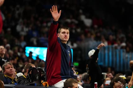 Nikola Jokic: the Nuggets star waves to fans