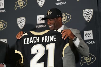 Colorado head coach Deion Sanders