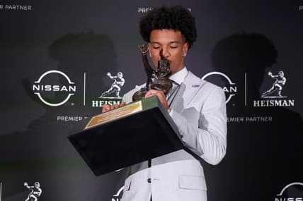 Heisman winner Jayden Daniels