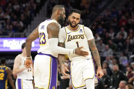 D'Angelo Russell, LeBron James, Los Angeles Lakers