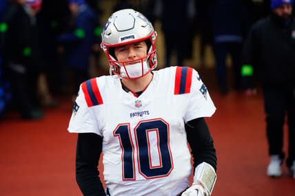New England Patriots quarterback Mac Jones