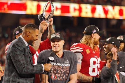 San Francisco 49ers' Christian McCaffrey