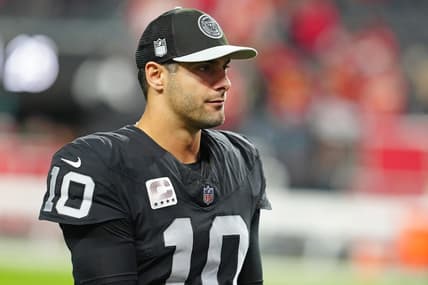 Las Vegas Raiders QB Jimmy Garoppolo