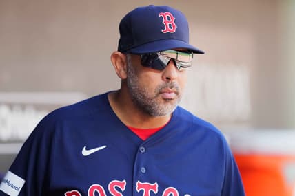 Boston Red Sox manager Alex Cora