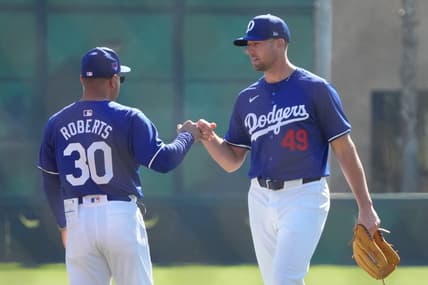 MLB: Los Angeles Dodgers-Workouts
