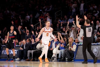 New York Knicks' Donte DiVincenzo