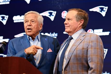 Bill Belichick, Robert Kraft, Tom Brady