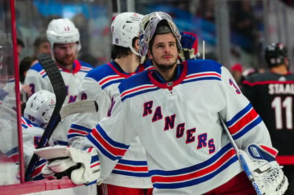 NHL: Stanley Cup Playoffs-New York Rangers at Carolina Hurricanes
