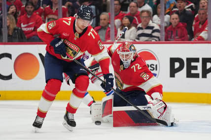 NHL: Stanley Cup Playoffs-New York Rangers at Florida Panthers