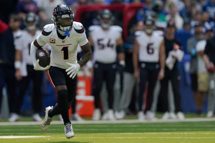 Houston Texans wide receiver Stefon Diggs