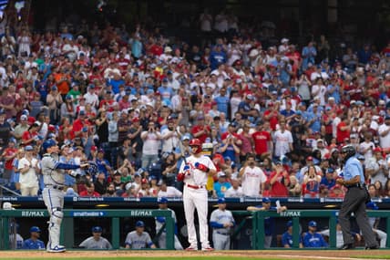 Trea Turner standing ovation