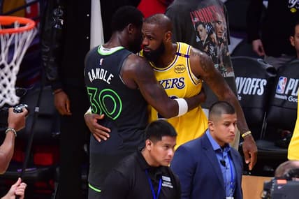 NBA: Playoffs-Minnesota Timberwolves at Los Angeles Lakers