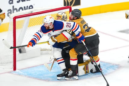 NHL: Stanley Cup Playoffs-Edmonton Oilers at Vegas Golden Knights
