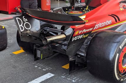 ferrari 2025 monaco grand prix rear wing sf-24