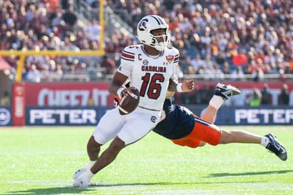 South Carolina quarterback LaNorris Sellers