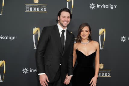 Josh Allen, Hailee Steinfeld NFL: Super Bowl LIX-NFL Honors Red Carpet
