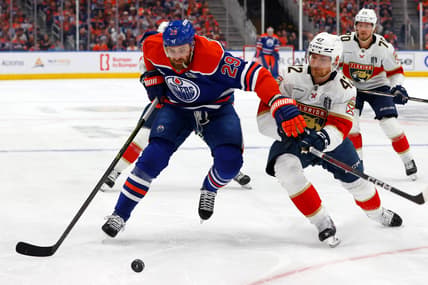 NHL: Stanley Cup Final-Florida Panthers at Edmonton Oilers