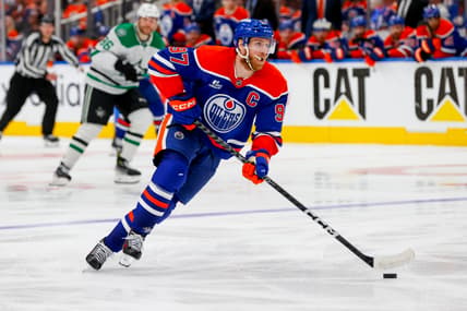 NHL: Stanley Cup Playoffs-Dallas Stars at Edmonton Oilers