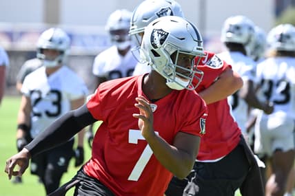 las vegas raiders geno smith preseason