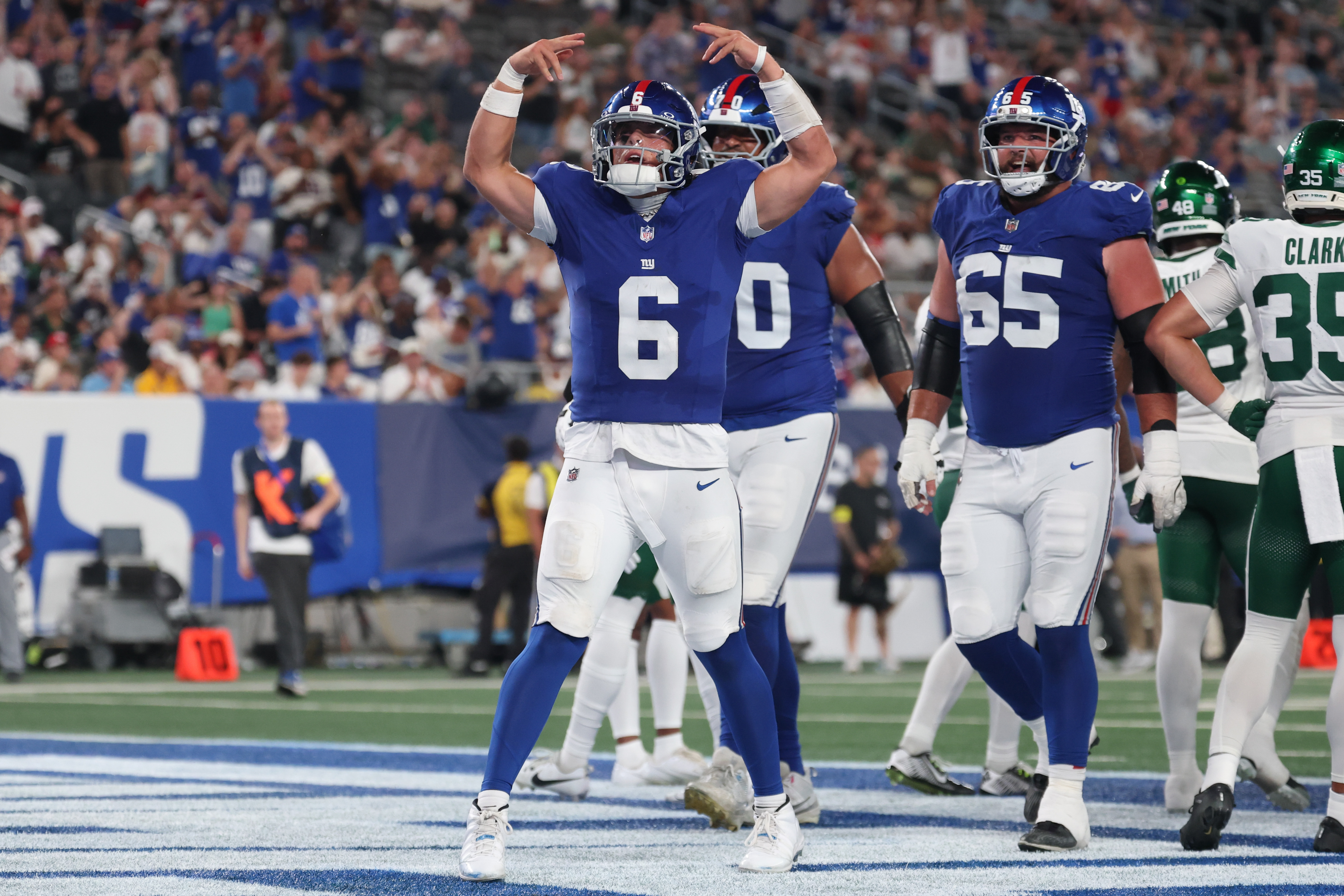 NFL: New York Jets at New York Giants