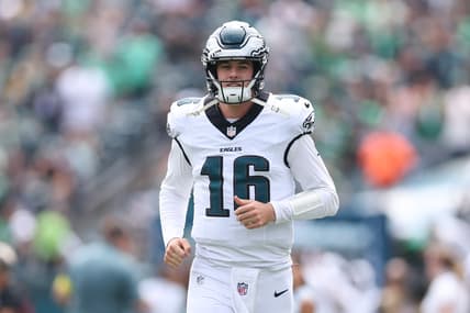 Philadelphia Eagles quarterback Tanner McKee