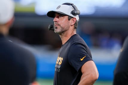 Pittsburgh Steelers quarterback Aaron Rodgers