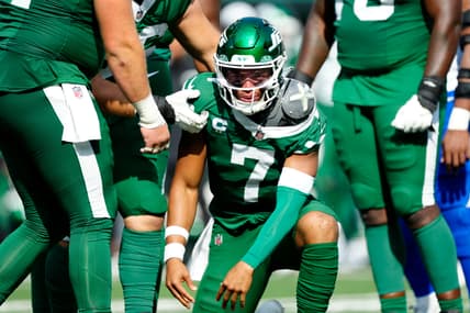 New York Jets quarterback Justin Fields