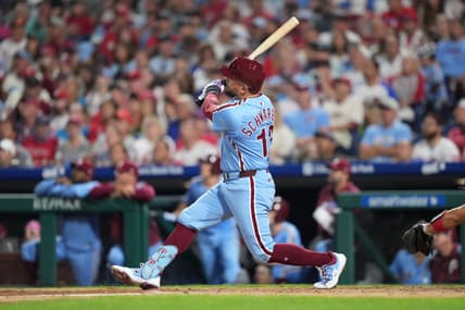 Philadelphia Phillies designated hitter Kyle Schwarber
