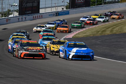 NASCAR results today
