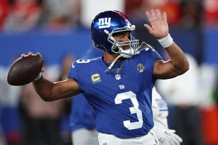 New York Giants quarterback Russell Wilson