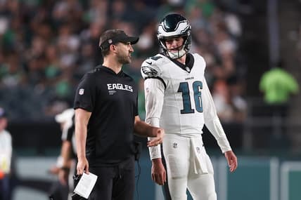 Philadelphia Eagles quarterback Tanner McKee