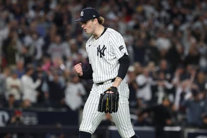 New York Yankees pitcher Cam Schlittler