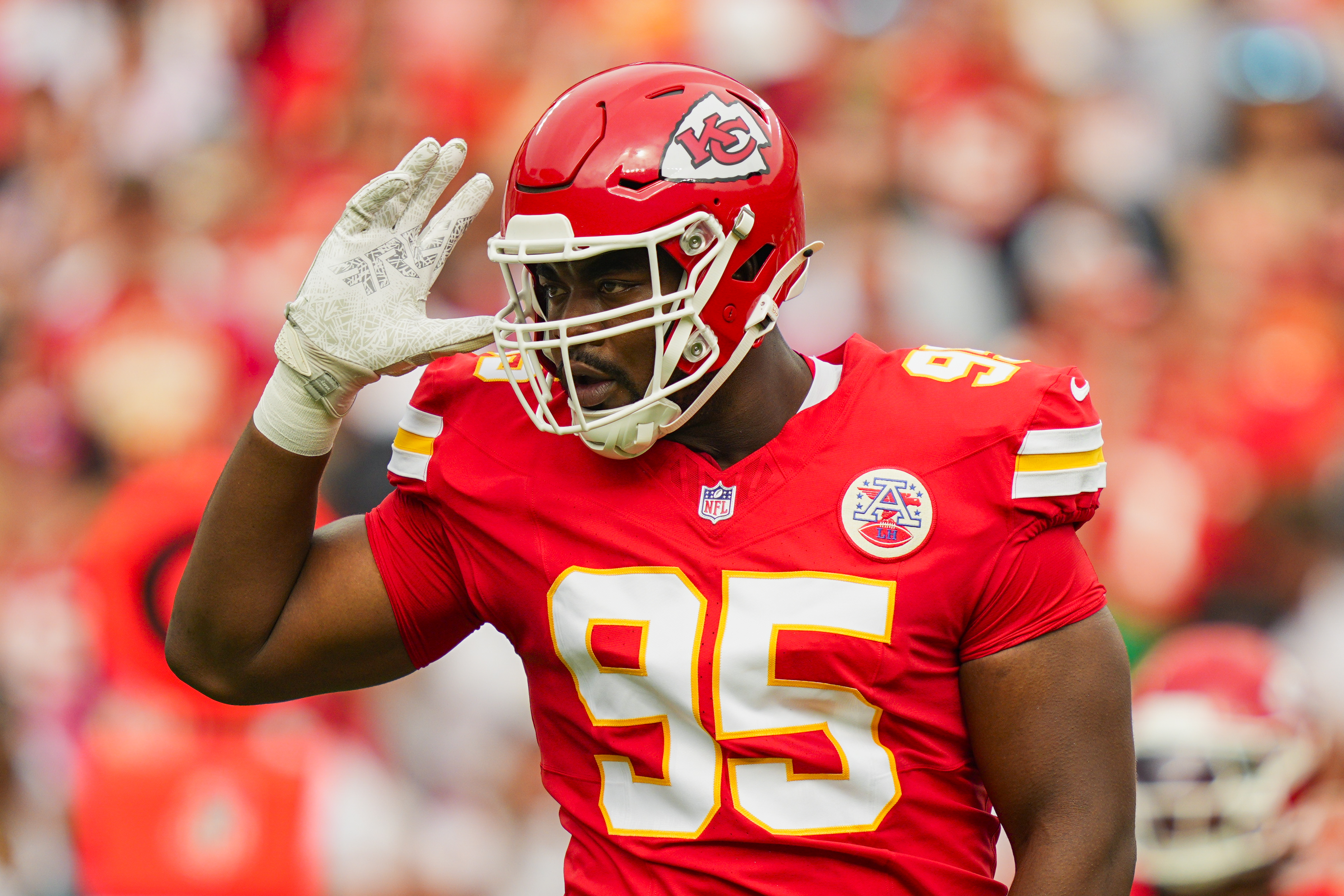 Kansas City Chiefs defensive tackle Chris Jones
