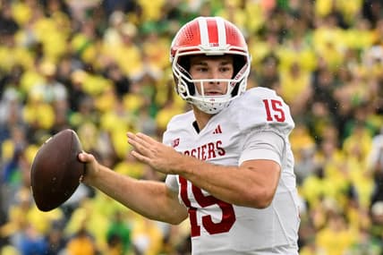 Indiana Hoosiers quarterback Fernando Mendoza Raiders