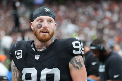 Las Vegas Raiders defensive end Maxx Crosby