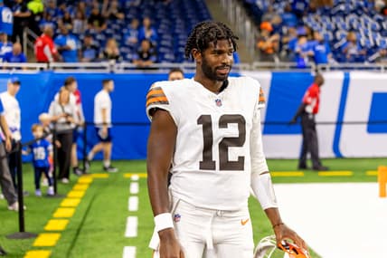 Cleveland Browns quarterback Shedeur Sanders