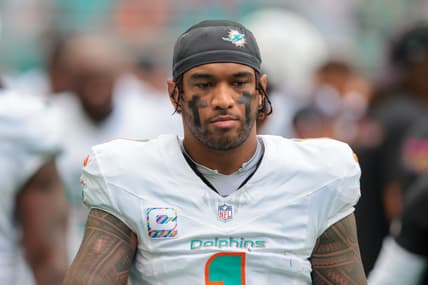 Miami Dolphins quarterback Tua Tagovailoa