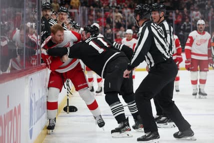 NHL: Detroit Red Wings at New Jersey Devils