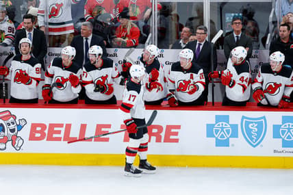 NHL: New Jersey Devils at Chicago Blackhawks