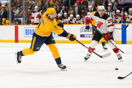 NHL: New Jersey Devils at Nashville Predators