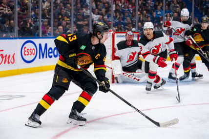 NHL: New Jersey Devils at Vancouver Canucks